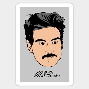 Mr. Movember Sticker